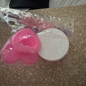 Pink and White Kids Learning Toy Set